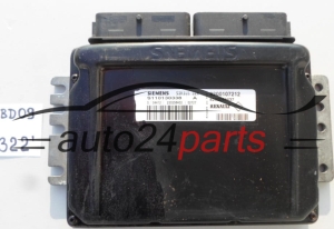 KOMPUTER STEROWNIK SILNIKA RENAULT 1.4 SIEMENS S110130338 A, S110130338A, 8200107212, 8200044437 - 322