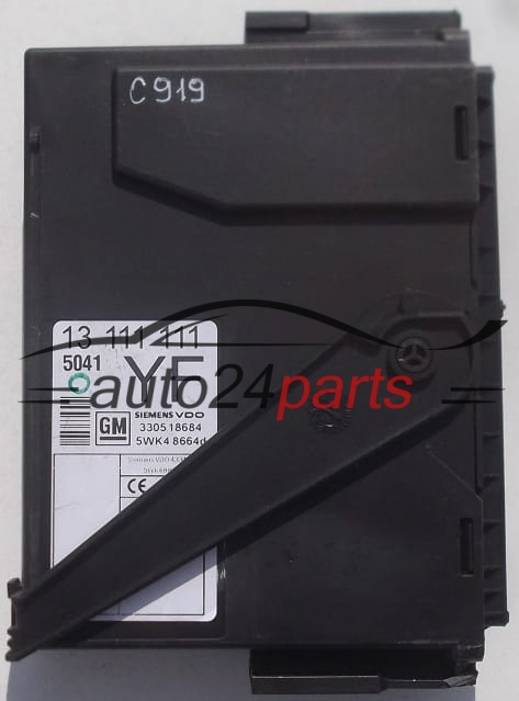 SIEMENS VDO 5WK4 8664 d,  GM 3305 18684, 13 111 111 YF