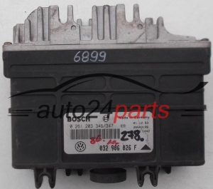 Centralita de motor Seat Cordoba Ibiza 1.6 Bosch 0261203346/347 032906026F 26SA3196
