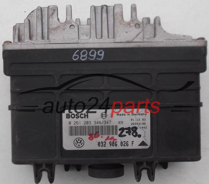 Centralita de motor Seat Cordoba Ibiza 1.6 Bosch 0261203346/347 032906026F 26SA3196