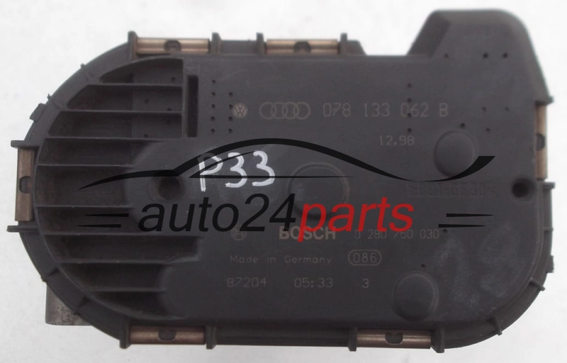 Throttle body Audi Seat Skoda Volkswagen 0280750030 078133062B