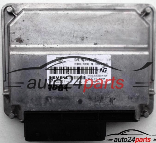 CENTRALITA ECU CAJA DE CAMBIO AUTOMATICO PORSCHE CAYENNE SIEMENS 5WP22081, 0AD 927 755 AD, 0AD927755AD 