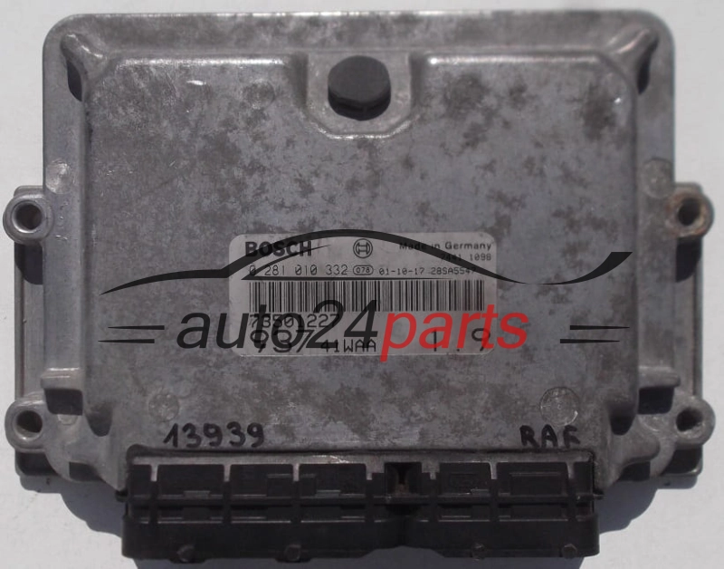 Centralina motore Alfa Romeo 147 1.9 JTD 0281010332 73501227 93741WAA 28SA5661