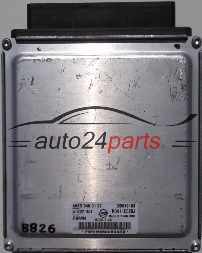 CENTRALINA DO MOTORE SSANG YONG REXTON 2.7 CDI A6655400132, A665 540 01 32, 28019193 R0411C025J FBMN