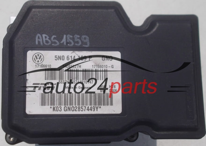 Aντλία ABS VOLKSWAGEN TIGUAN 1.4 TRW 5N0 614 109 P, 5N0614109P, 17166610, 54085327H, 17166010-G