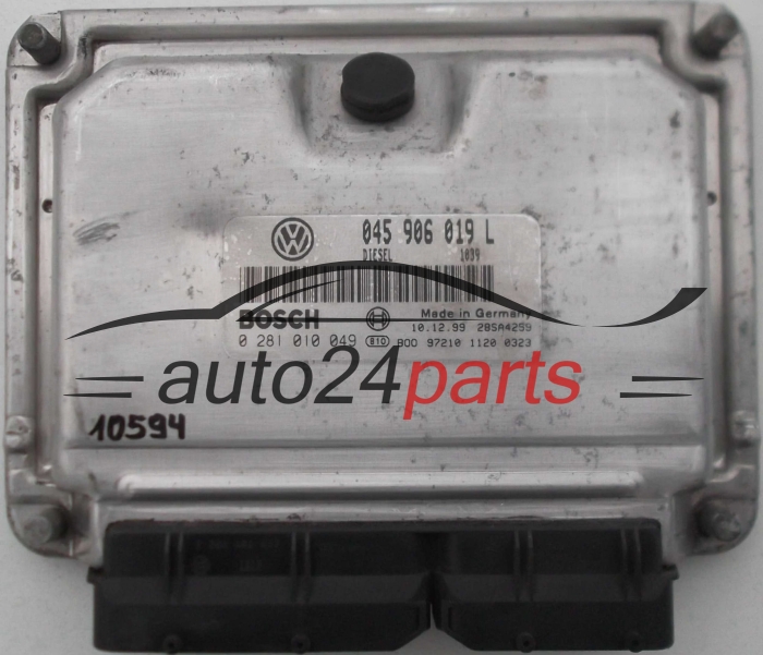 CENTRALINA DO MOTORE VW VOLKSWAGEN LUPO 1.4 TDI 045906019L, 045 906 019 L BOSCH 0281010049, 0 281 010 049