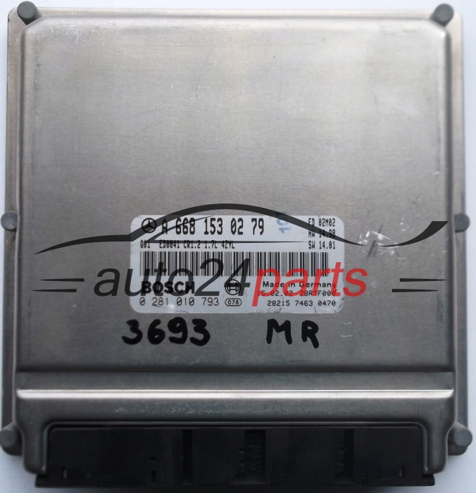 calculateur moteur pour mercedes a170 1.7 cdi 