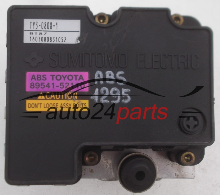 POMPE HYDRAULIQUE ET CALCULATEUR dABS TOYOTA YARIS 89541-52110, 8954152110, 44510 52220, 4451052220