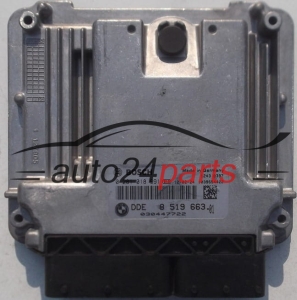 MOTORSTEUERGERÄT ECU STEUERGERÄT  BMW MINI COOPER 1.6 D BOSCH 0 281 018 991, 0281018991, DDE 8 519 663, DDE8519663, 8519663 