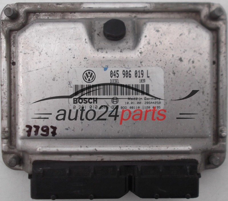 KOMPUTER STEROWNIK SILNIKA VW VOLKSWAGEN LUPO 1.4 TDI 045906019L, 045 906 019 L BOSCH 0281010049, 0 281 010 049