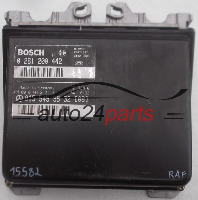 KOMPUTER STEROWNIK SILNIKA MERCEDES BOSCH 0 261 200 442, 0261200442, 015 545 95 32, 0155459532
