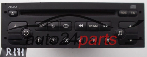 RADIO CD CLARION  RD3-01  PEUGEOT  96 488 011 XT / 96488011XT / PU-2471A(G) / PU2471A(G) - 