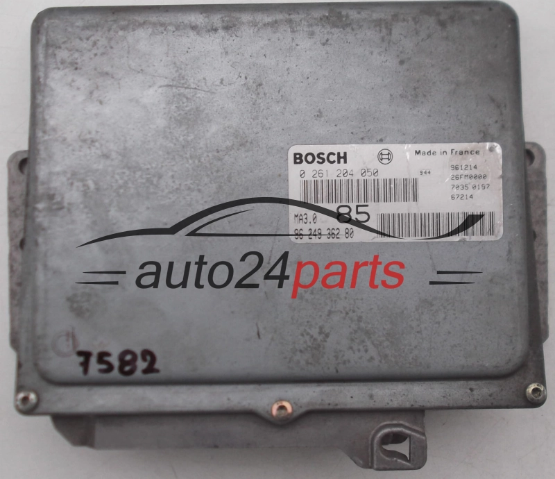 BOSCH 0 261 204 050, 0261204050, 96 249 362 80, 9624936280