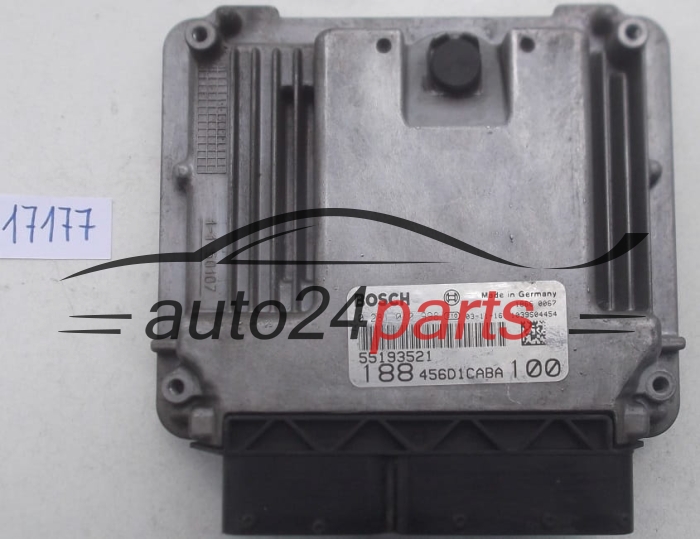 Μονάδα Ελέγχου Κινητήρα FIAT ALFA ROMEO 1.9 JTD BOSCH 0 281 010 998, 0281010998, 55193521, 188 456D1CABA 100, 188456D1CABA100, 1039S04454 