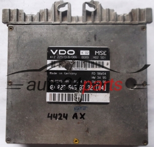 CALCULATEUR MOTEUR MERCEDES W202 C180 1.8 A0225458732, 0225458732, A 022 545 87 32, 412.229/018/006, 412229018006