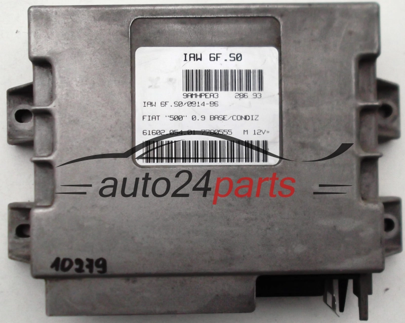 Μονάδα Ελέγχου Κινητήρα FIAT CINQUECENTO 500 0.9, MAGNETI MARELLI IAW 6F.S0, IAW6FS0, 61602.054.01, 6160205401, 7780555