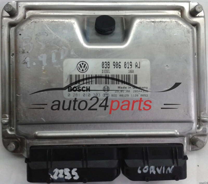 calculateur moteur pour vw volkswagen passat 1.9 tdi