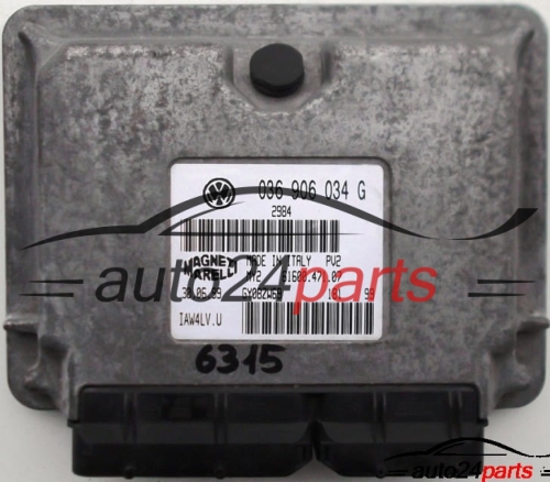 CENTRALINA DO MOTORE SEAT LEON VW POLO 1.4 AUA 1.6 036906034G,  6160047107, IAW4LV.U 