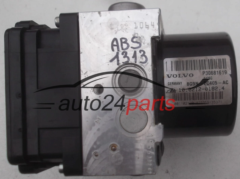 ABS PUMP VOLVO S80 V70 P30681619, 8G9N-2C405-AC,  ATE 10.0212-0182.4, 10021201824, 30681619, 00.0404-972C.1, 000404972C1, 10.0926-0405.3, 10092604053, 10.0613-3688.1, 10061336881