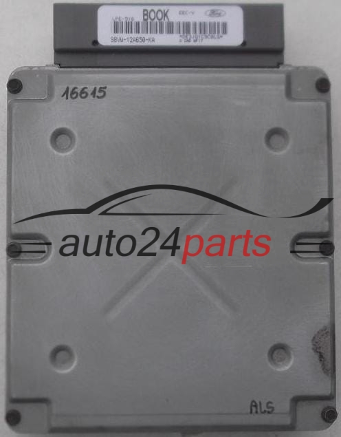 CENTRALINA MOTORE FORD GALAXY VISTEON 98VW-12A650-KA, 98VW12A650KA, BOOK, LPE-516