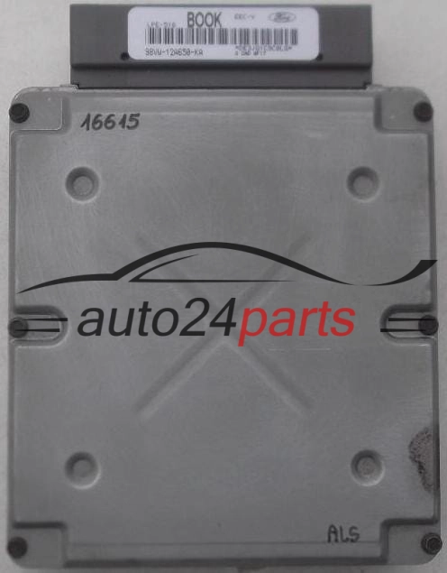 CENTRALINA MOTORE FORD GALAXY VISTEON 98VW-12A650-KA, 98VW12A650KA, BOOK, LPE-516
