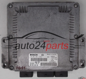 CENTRALINA DO MOTORE CITROEN PEUGEOT 2.0 HDI BOSCH 0 281 011 342, 0281011342, 96 594 402 80, 9659440280, EDC15C2 97 