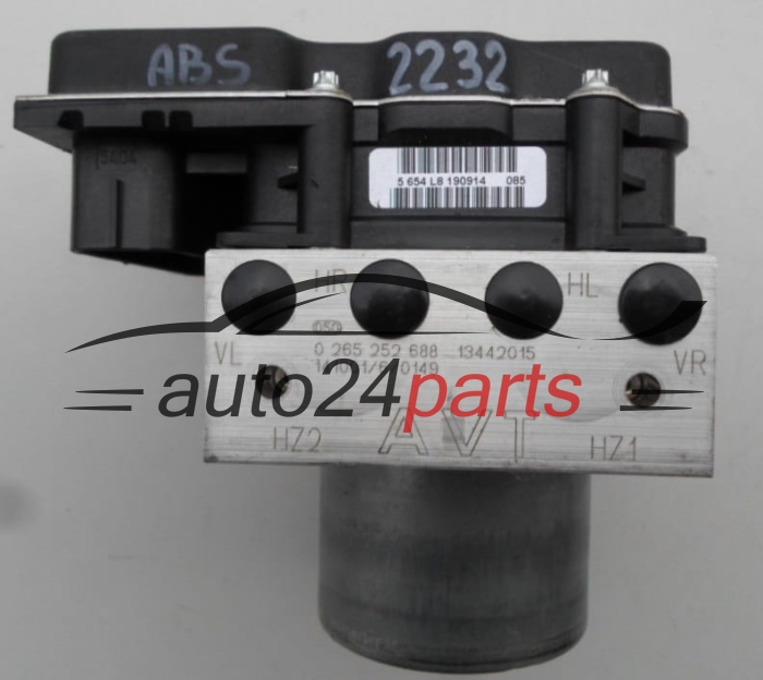 BOMBA HIDRAULICA Y CENTRALITA ABS OPEL CORSA D BOSCH 0 265 252 688, 13442015
