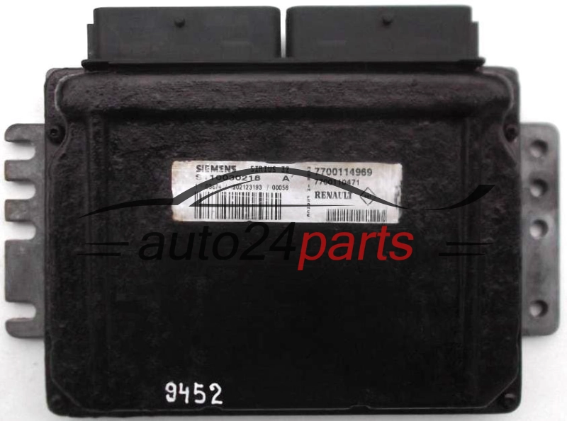 ECU ENGINE CONTROLLER  RENAULT LAGUNA 1.8 SIEMENS S110030218 A,  7700114969