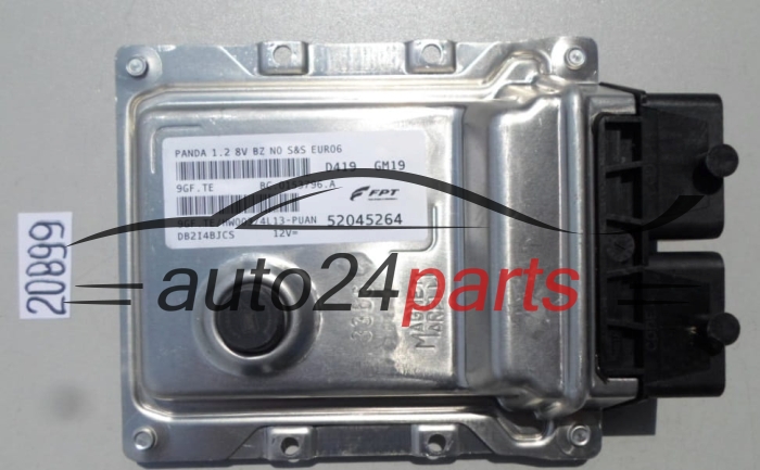 CENTRALINA DO MOTORE FIAT PANDA 1.2 52045264, 9GF.TE, 9GFTE