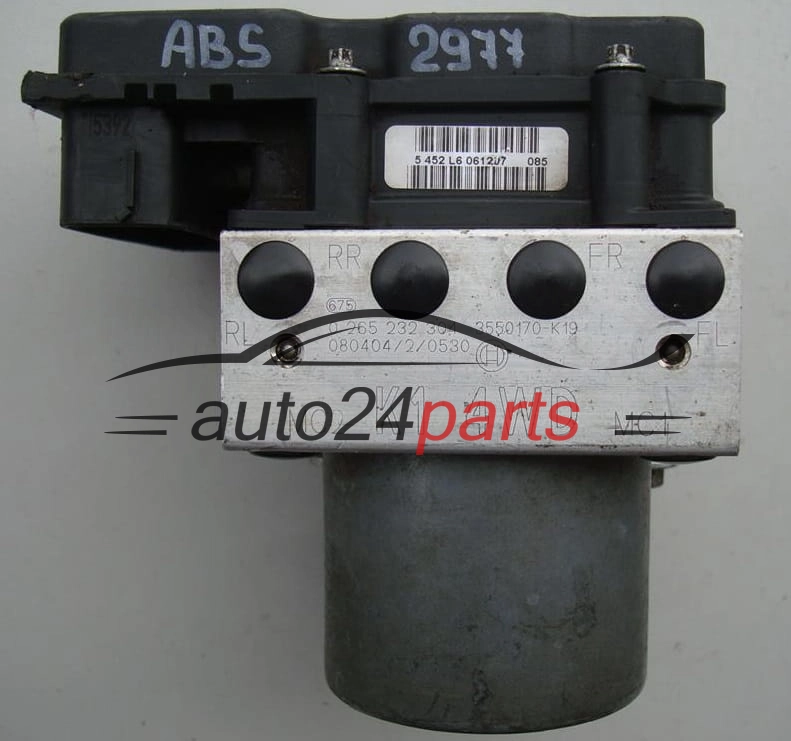 ABS POMPA I STEROWNIK HONDA HOVER BOSCH 0 265 232 304, 0265232304, 3550170-K19, 3550170K19, 0 265 800 802, 0265800802