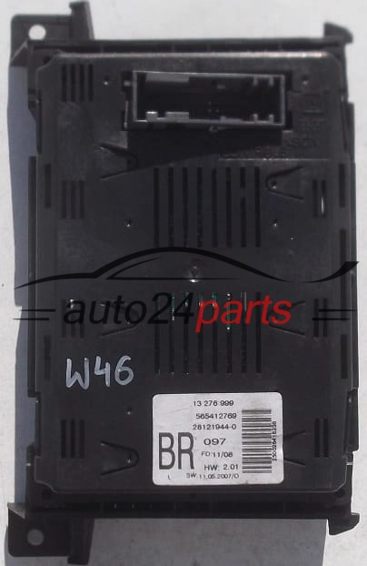 WYSWIETLACZ RADIA OPEL ASTRA H 13 276 999 BR, 13276999