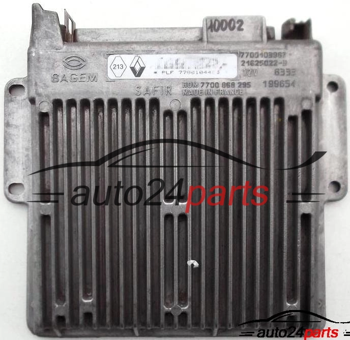 CENTRALINA DO MOTORE RENAULT TWINGO, HOM7700868295, 7700868295, 7700103967, 216250223 