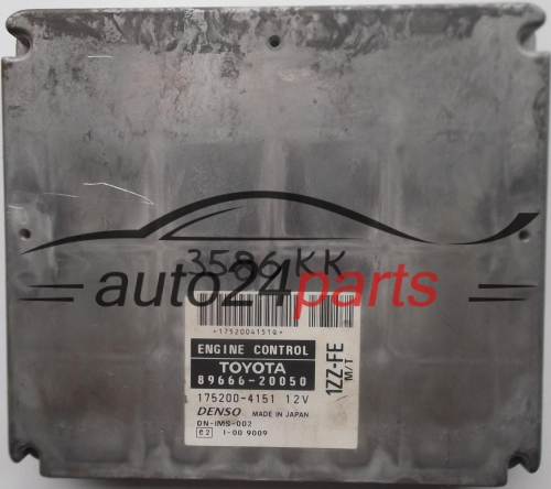 ΜΟΝΑΔΑ ΕΛΕΓΧΟΥ ΚΙΝΗΤΗΡΑ TOYOTA CELICA 1.8 1ZZ-FE 8966620050
