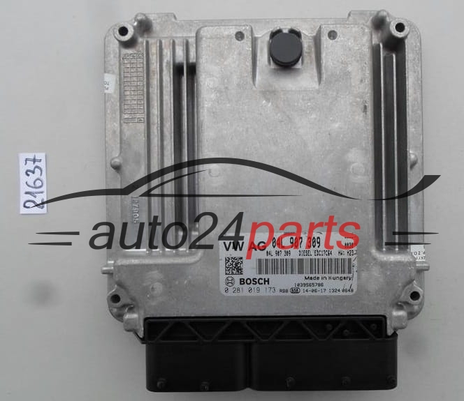 VW VOLKSWAGEN 2.0 TDI BOSCH 0 281 019 173, 0281019173, 04L 907 309, 04L907309, EDC17C64 