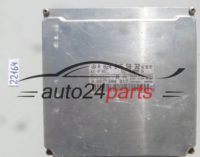 Μονάδα Ελέγχου Κινητήρα MERCEDES C240 BOSCH 0 261 204 917, 0261204917, A 024 545 58 32, A0245455832