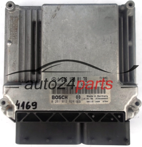 ECU ENGINE CONTROLLER MERCEDES VITO VIANO 2.2 CDI A6461500178, 6461500178, A 646 150 01 78 BOSCH 0281012824, 0 281 012 824
