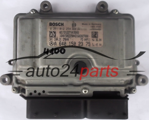 ECU ENGINE CONTROLLER MERCEDES W168 A200 2.0 CDI A6401502379, 6401502379, A 640 150 23 79 BOSCH 0281012254, 0 281 012 254