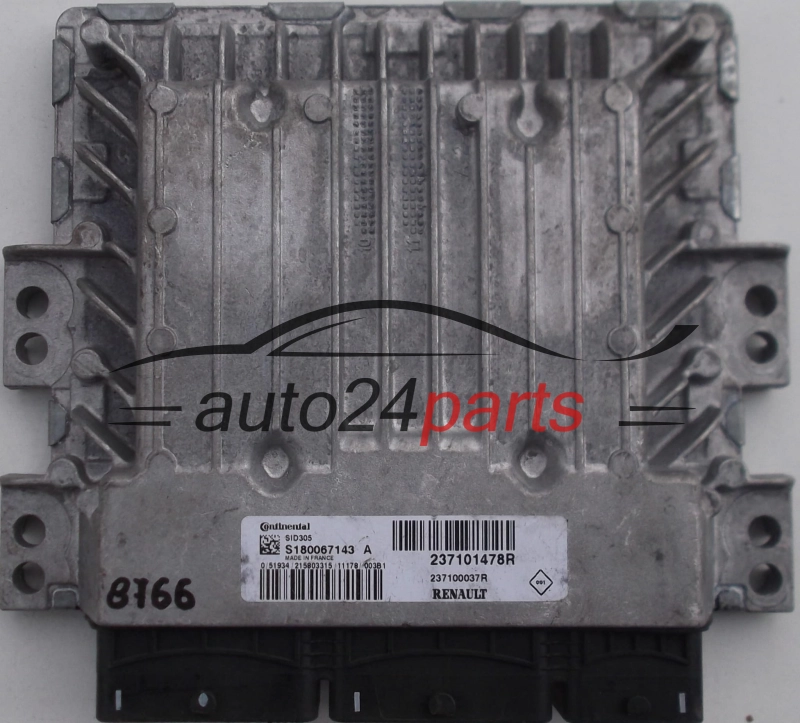 CALCULATEUR MOTEUR RENAULT CONTINENTAL S180067143 A