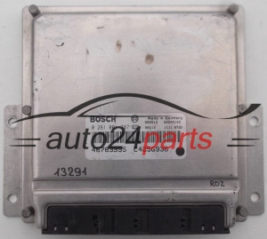 Komputer sterownik silnika Alfa Romeo 166 2.4 JTD 0281001787 46763995 - 2887, 13291