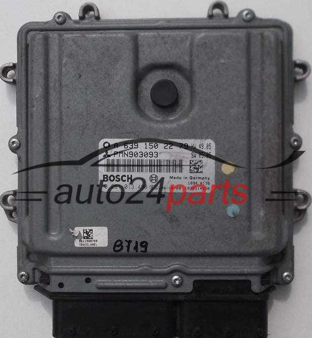 KOMPUTER STEROWNIK SILNIKA MITSUBISHI COLT 1.5 CDI BOSCH 0281013498, 0 281 013 498, A6391502279, A 639 150 22 79, PMN903093, 1039S14650