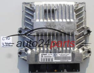 KOMPUTER STEROWNIK SILNIKA CITROEN PEUGEOT 2.0 HDI SIEMENS 5WS40029I-T, 5WS40029IT, SW 9655474580, HW 9655041480, SID803 -  