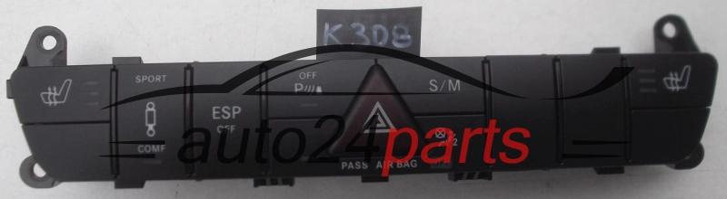MANDO DE CALEFACCION AIRE ACONDICIONADO CLIMATRONIC  MERCEDES ML W164 A 164 870 07 10