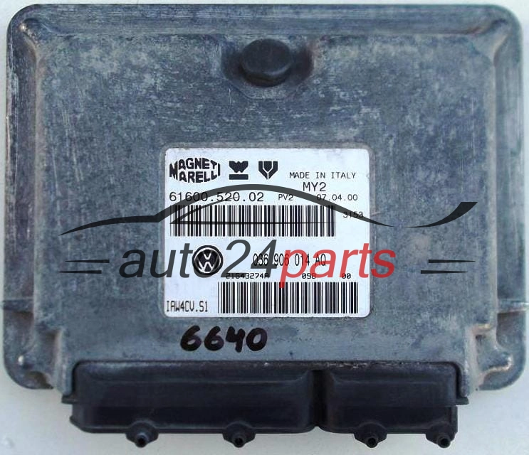 KOMPUTER STEROWNIK SILNIKA SEAT LEON 1.6 036 906 014 AQ, 036906014AQ, 61600.520.03, IAW4CV.S1, IAW4CVS1