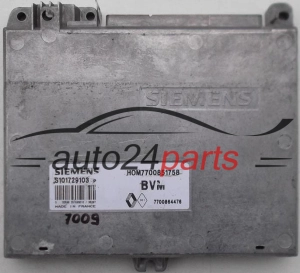 CENTRALINA MOTORE RENAULT CLIO 1.2 SIEMENS S101729103 P, S101729103P, HOM7700851758, 7700864476