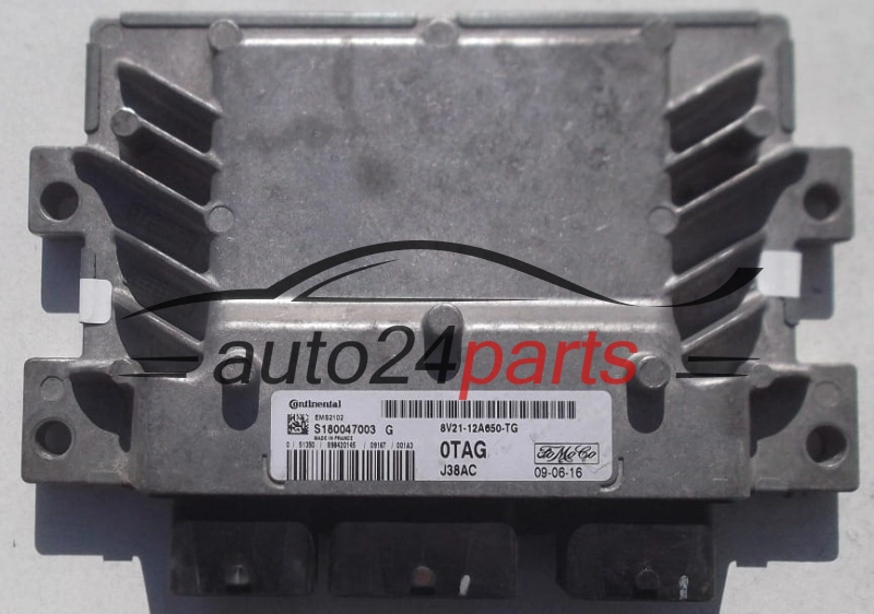 CALCULATEUR MOTEUR FORD FIESTA 1.4 CONTINENTAL S180047003 G,  FoMoCo 8V21-12A650-TG
