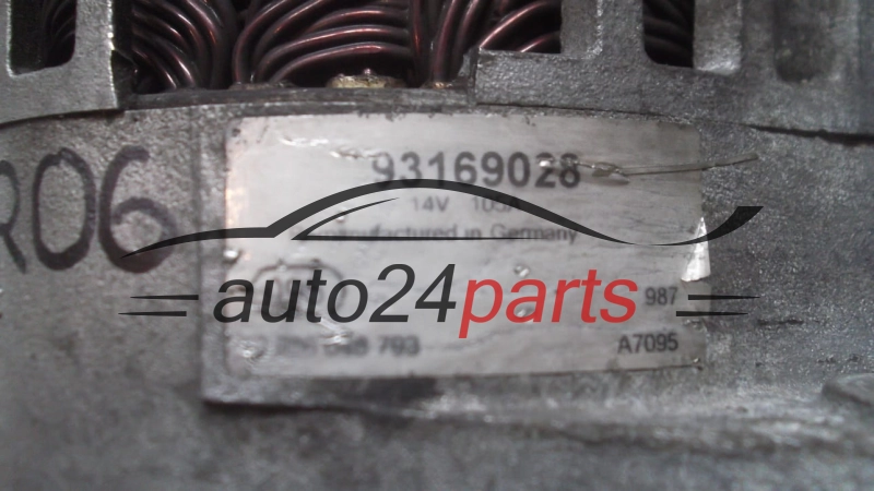 ALTERNATOR 1.9 CDTI OPEL VECTRA C SIGNUM 93169028 OEM 