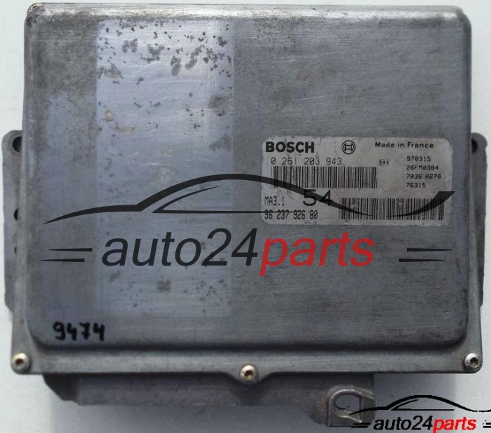 calculateur moteur pour citroen saxo, peugeot 106 1.0