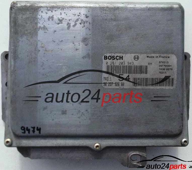 calculateur moteur pour citroen saxo, peugeot 106 1.0