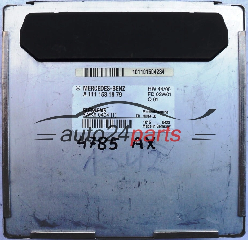 calculateur moteur pour mercedes w208, clk 230 2.4