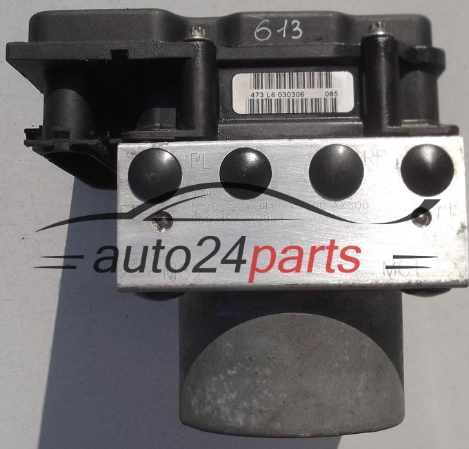 ABS POMPA I STEROWNIK NISSAN MICRA BOSCH 0 265 231 341, 0265231341, 47660 AX600, 47660AX600, 0 265 800 319